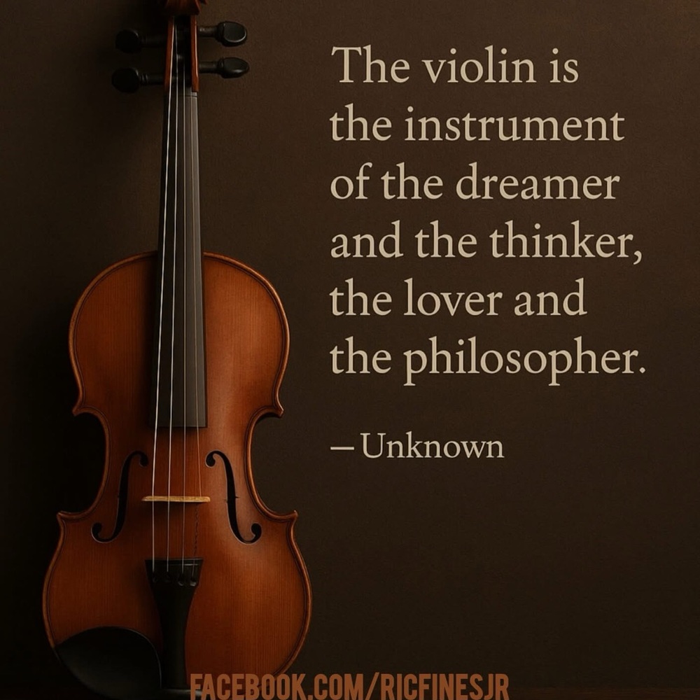 Elegant Brown Violin